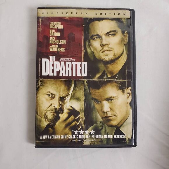 The Departed DVD Widescreen Leonardo DiCaprio Matt Damon Jack Nicholson Scorsese - Picture 1 of 3
